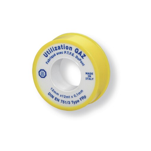 Cinta PTFE GAS12mmx12m
